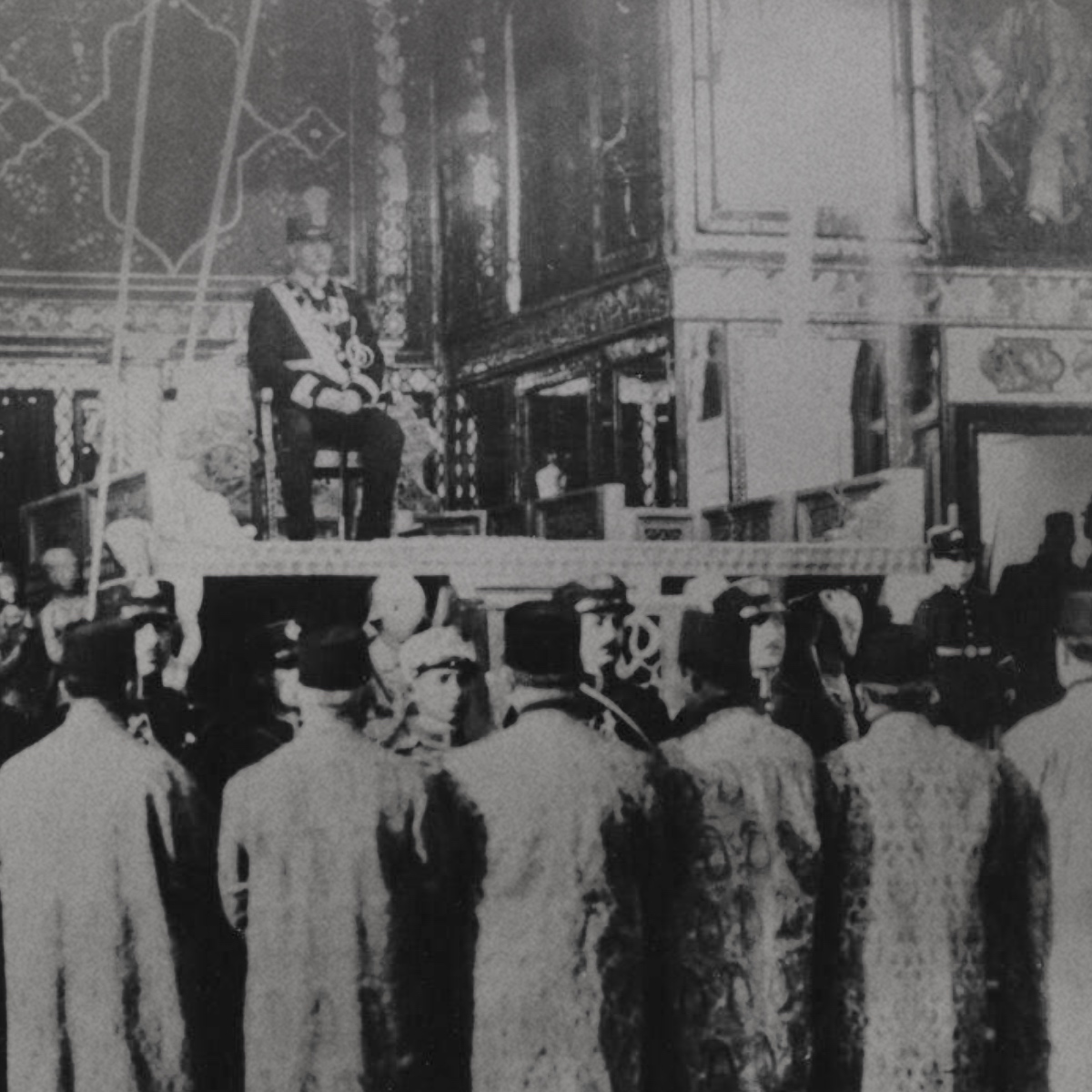 Reza Shah's coronation