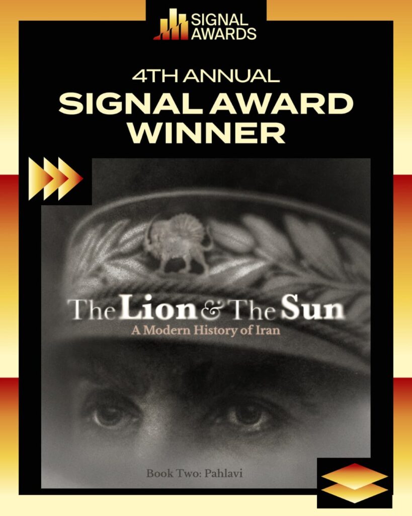 Signal Awards Honor The Lion and the Sun as a Best History Podcast